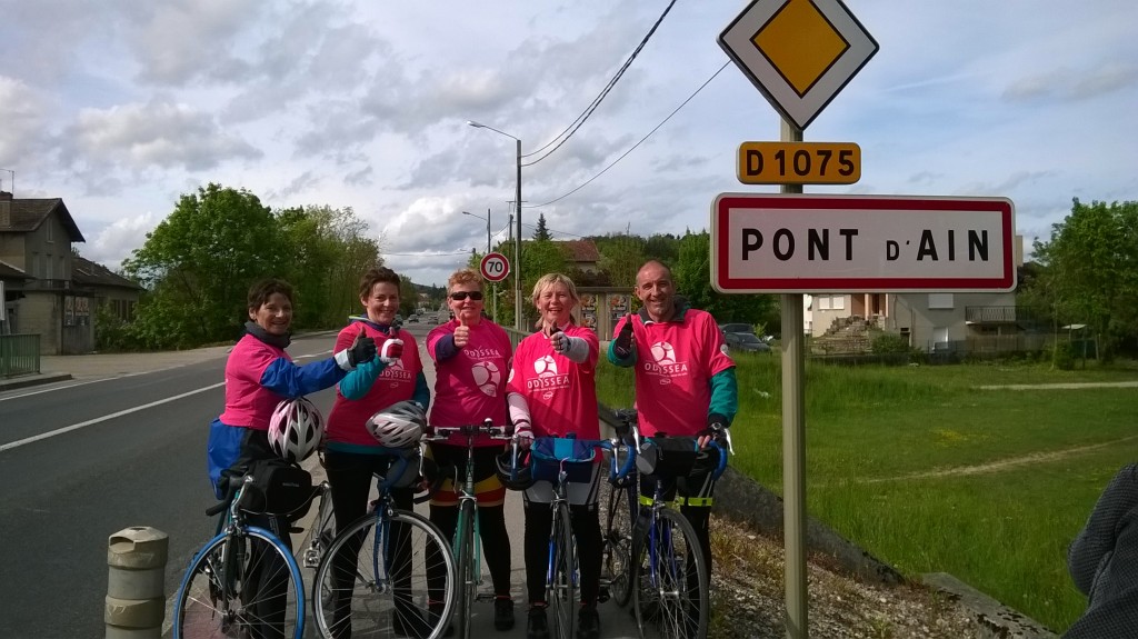 Les Rosalydes - Arrivée à Pont d-Ain